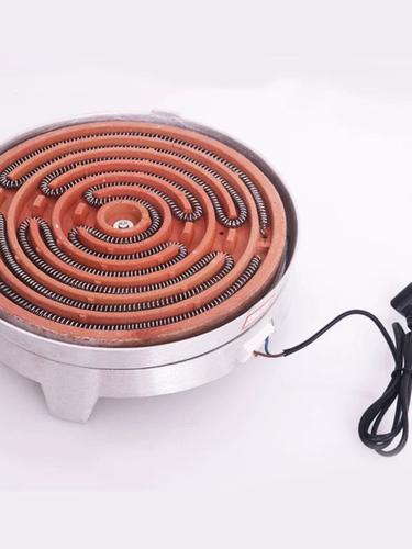 平面鋁殼家用電爐子3000w實(shí)驗(yàn)小電爐取暖電爐盤(pán)電加熱絲高溫電爐